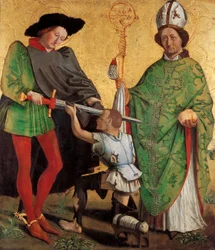 St Martin of Tours and St Nicholas of Bari